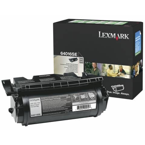Toner return program Lexmark nero  64016SE